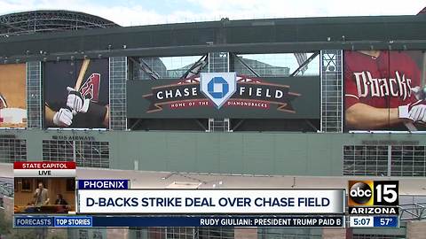 Diamondbacks, Maricopa County reach agreement over Chase Field