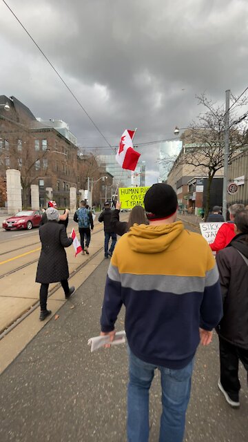 Toronto rallies protest December 11 #1