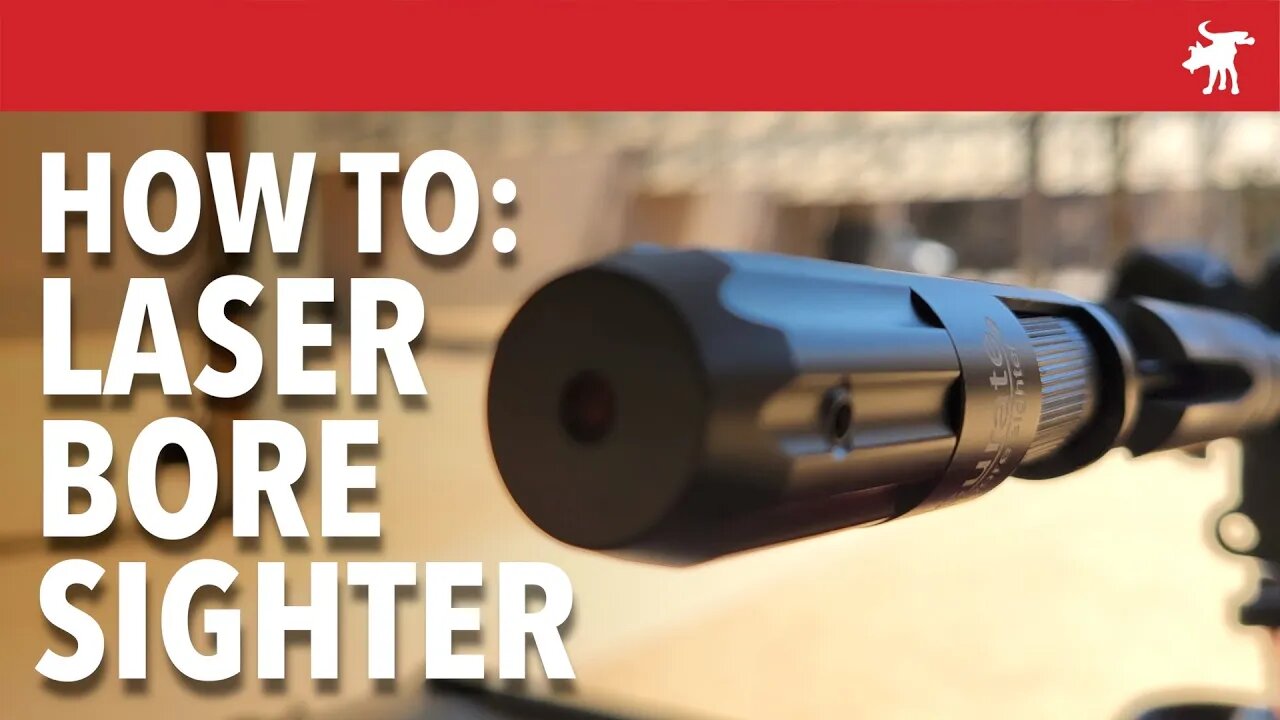 How to laser bore sight a scope