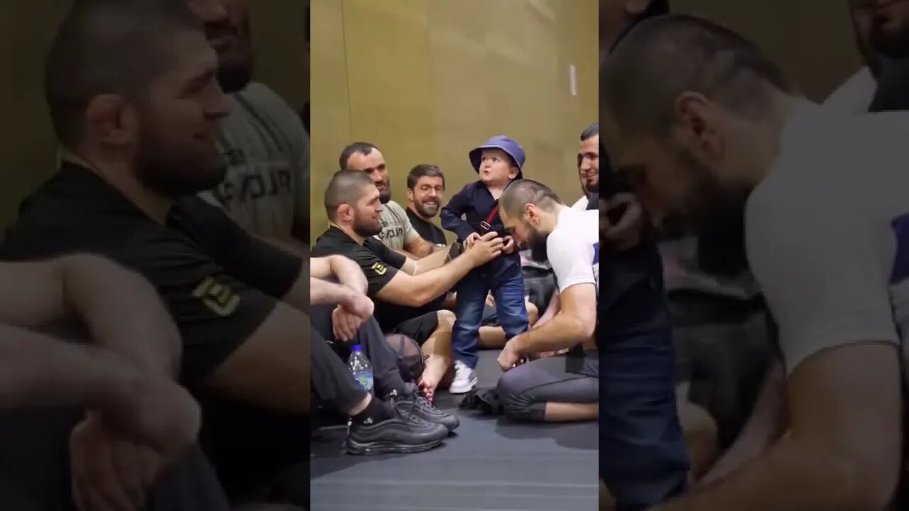 Khabib & Hasbulla 🫂 hug