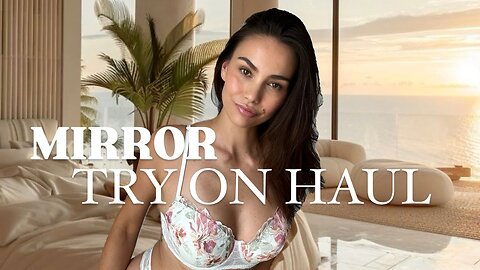 MIRROR TRY ON Haul Review of BEAUTIFUL Set from Intimissimi | Must-See!