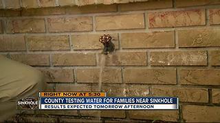 Pasco County testing drinking water after giant sinkhole brings contamination concerns