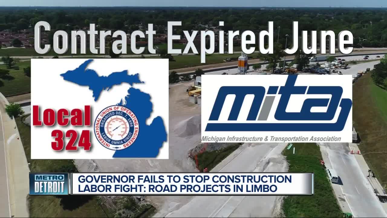 Michigan Governor Rick Snyder says no solution reached in road construction dispute