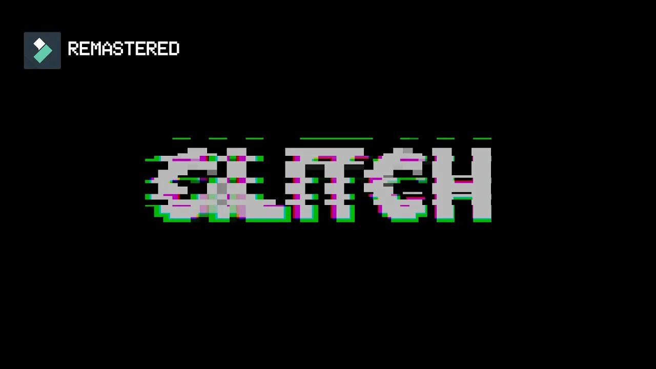 Create GLITCH Text Effect in Filmora | Tutorial