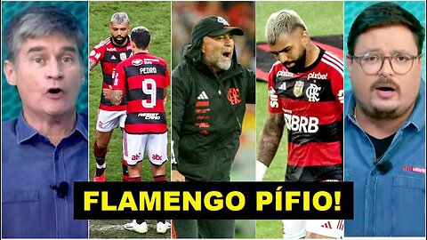 RIDÍCULO! "MEU DEUS! O Flamengo tá NUMA TIRIÇA ABSURDA! E o Sampaoli..." 0 a 0 com Inter é CRITICADO