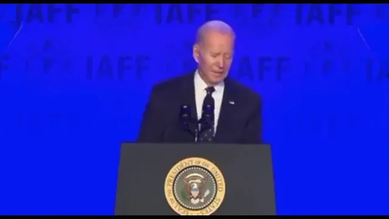 BIDEN: "I was diagnosed with having a — anyway — they had to take the top of my head off