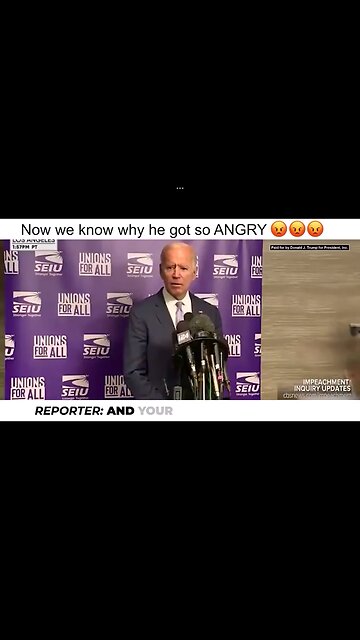 Trump Ad - Now We Know Why He Got So Angry - Joe Biden Sells Out America to Ukraine