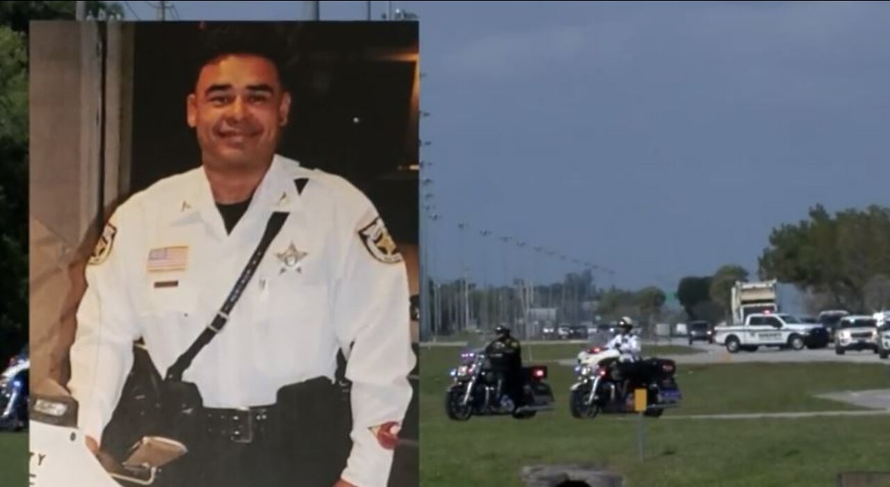 Body of PBSO deputy killed in motorcycle crash returns to Palm Beach County