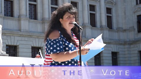 Audit the Vote, Harrisburg, PA. June 16, 2021