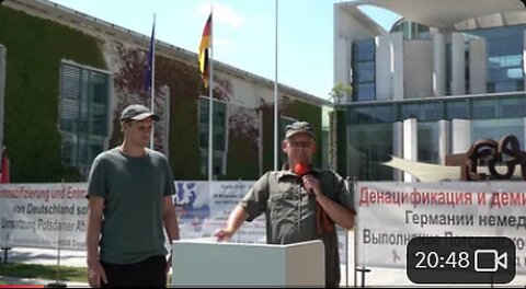 Entweder siegt Russland oder die ganze Welt wird zerstört! Berlin BRD-Kanzleramt 29.06.2024