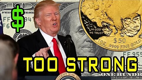 Trump Curses Dollar & Gold Rises