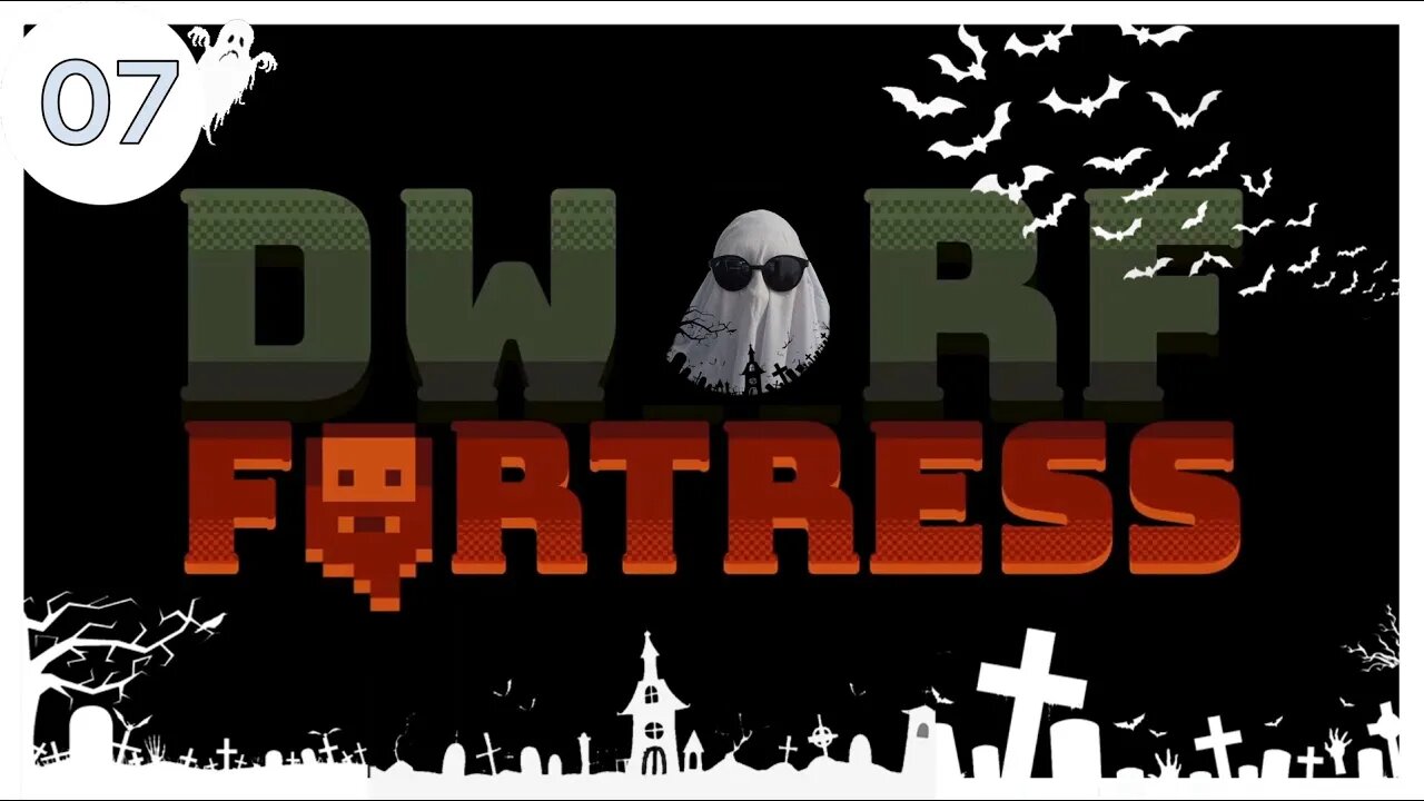 Dwarf Fortress #07 - Construções externas, Ladrões Goblins e Planejamento [Série Gameplay PT-BR]