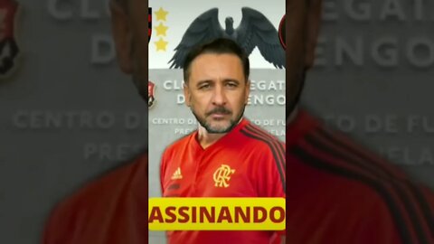 ASSINANDO COM MENGÃO 👀 VÍTOR PEREIRA É DO FLAMENGO❤️🖤🏆