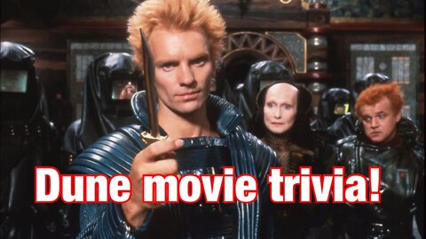 dune 1984 movie trivia #dune1984 #movietrivia #cultmovie