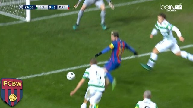 VIDEO: Lionel Messi's Goal against Celtic!