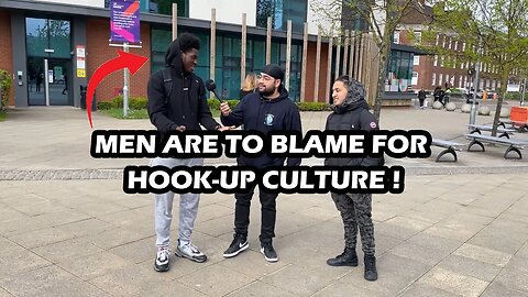 He said "MEN ARE TO BLAME FOR HOOKUP CULTURE" #mattwalsh #women