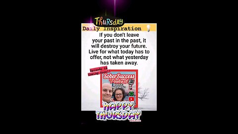 🗣Live For What TODAY Has To Offer‼️💪 #Motivation #SoberSuccess #MorningQuote #Quote #SoberLife