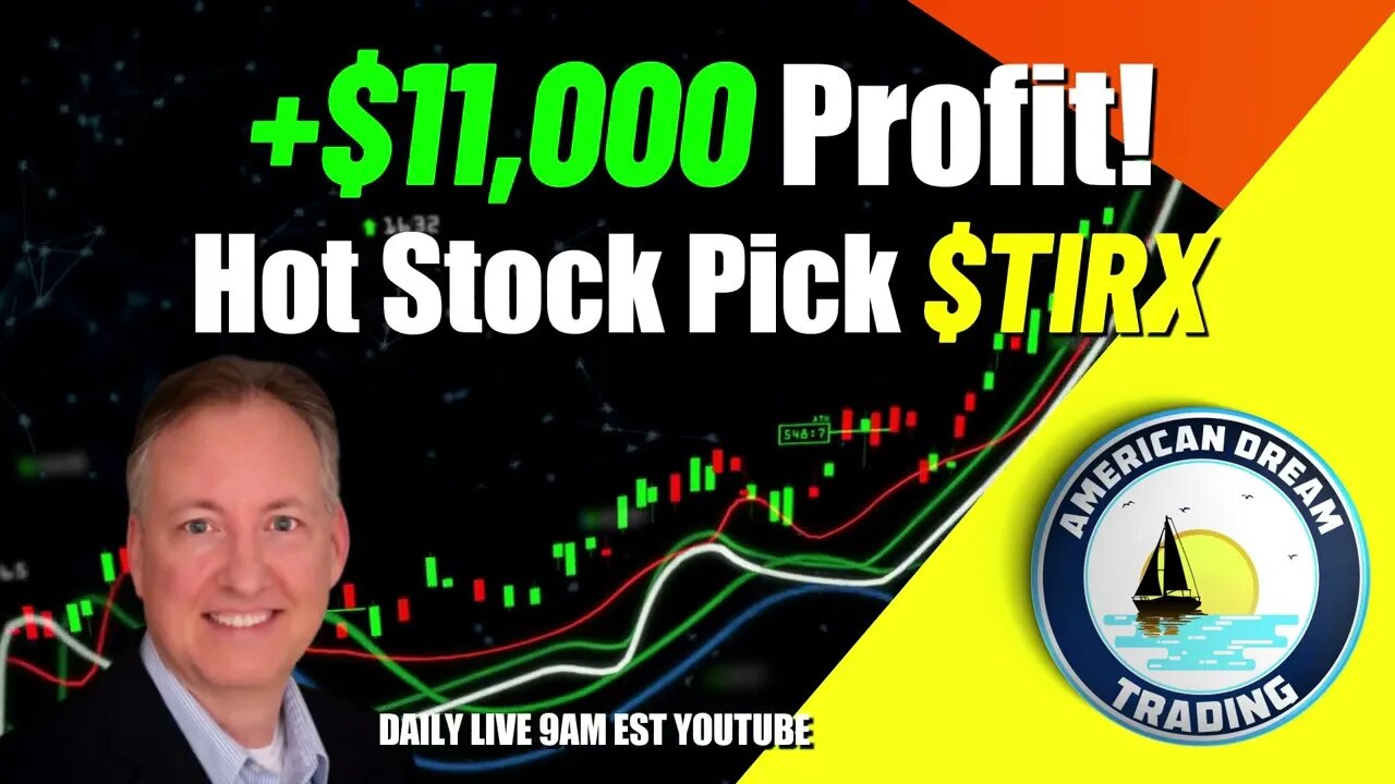 VIP Member's Success Stories - $11,000 Profit With $TIRX Hot Stock Pick