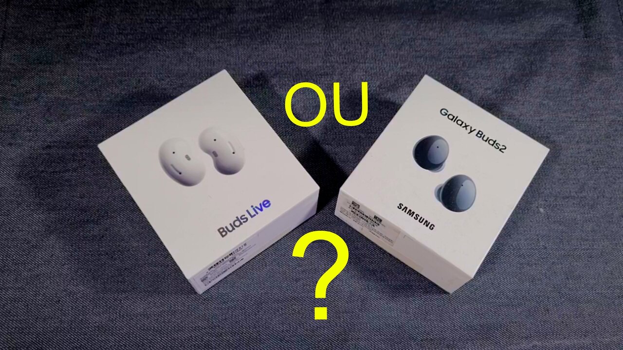 Comparativo fones da Samsung