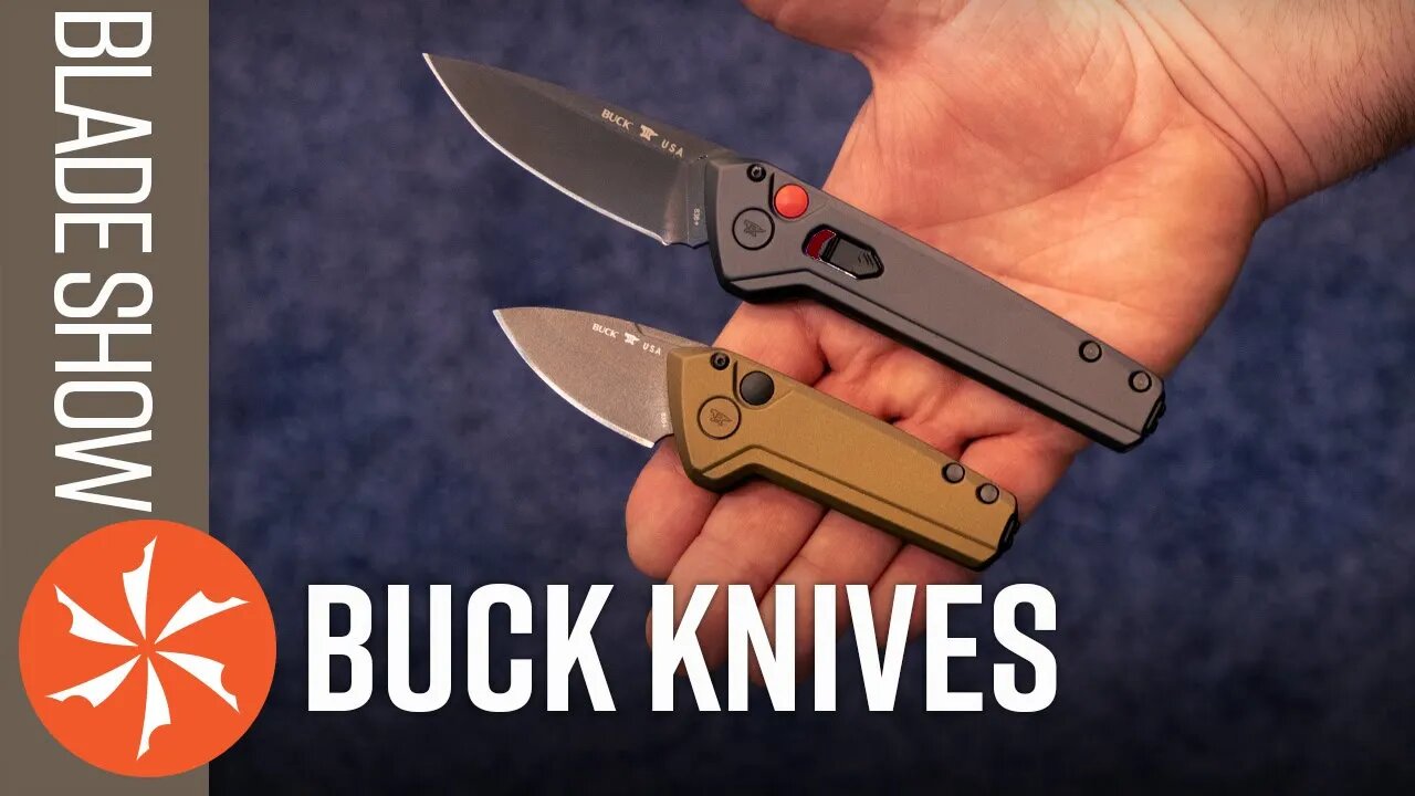 New Buck Knives at Blade Show 2022 - KnifeCenter.com