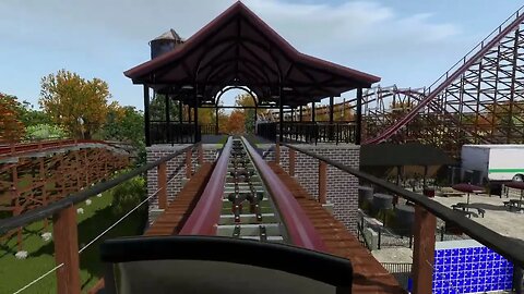 Loup Garou / Weerwolf RMC Rollercoaster - Walibi Belgium (1080p @ 60fps)