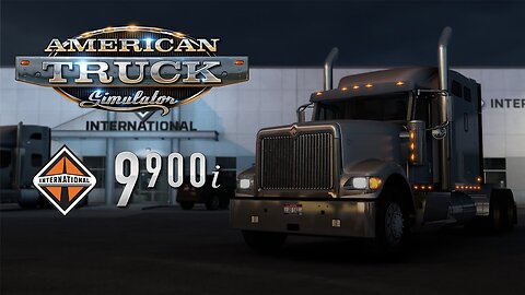 Running Through the DESERT | International 9900i | American Truck Simulator