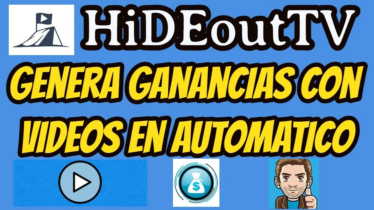 💻 💲 HideoutTV Genera Ganancias con Videos en Automatico