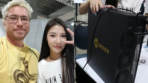 The Brand New Jasminer X16-Q (Quiet Miner) At Mining Disrupt 2023!