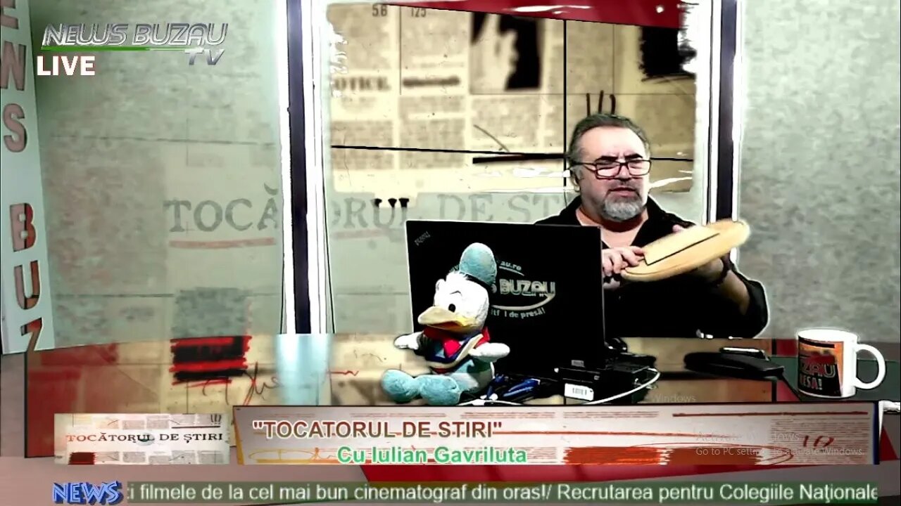 LIVE - TV NEWS BUZAU - TOCATORUL DE STIRI, CU Iulian Gavriluta.Azi despre 8 Martie la partide si …