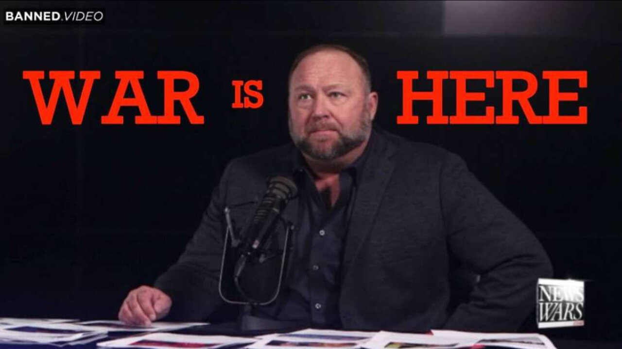 Watch Alex Jones Predict War In Ukraine By February..