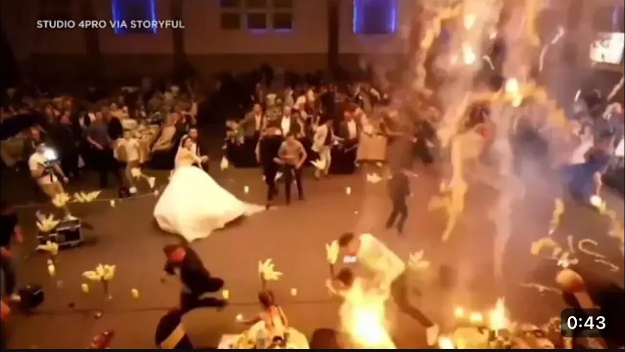 Iraq Wedding Fire :More than 100 People Died