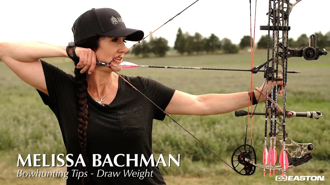 Melissa Bachman - Bowhunting Tips // Draw Weight