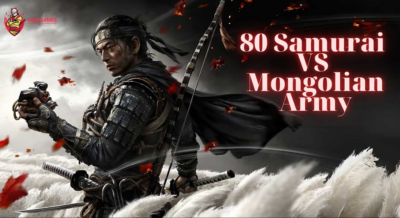 80 Samurai VS Mongolian Army, Khotun Khan, Ghost Of Tsushima