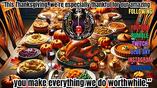 🦃THANKGIVING MESSAGE FROM OUR CHANNEL