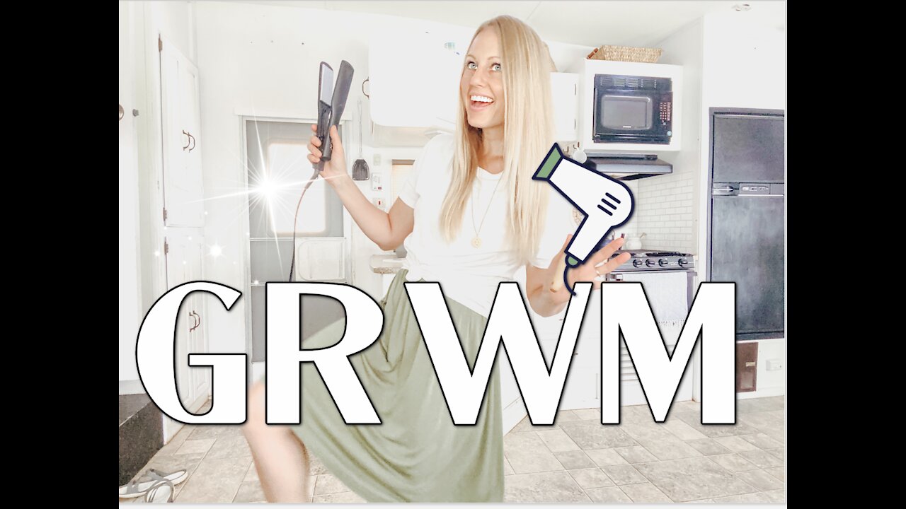 GRWM / Get Ready With Me in my camper! / Camper Living