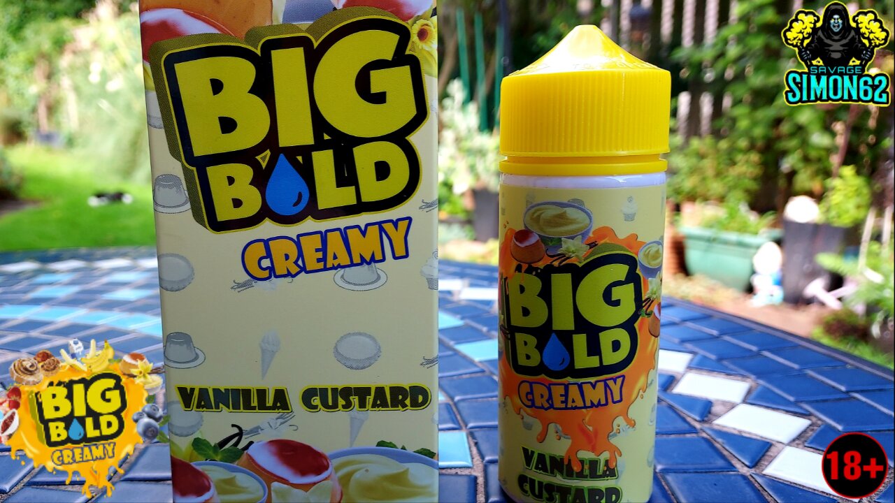 BIG BOLD CREAMY VANILLA CUSTARD E-LIQUID REVIEW 🔞 #bigbold #eliquid #vape