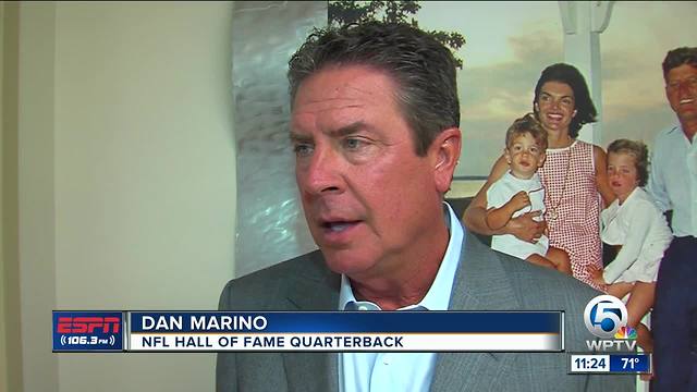 Dan Marino attends JFK Medical Center groundbreaking ceremony