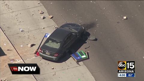 Pedestrian hit by vehicle at Priest and Baseline in Tempe