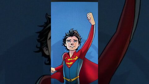 I Want to Draw ✍️ Jon Kent Superman DC Comics - Shorts Ideas 💡