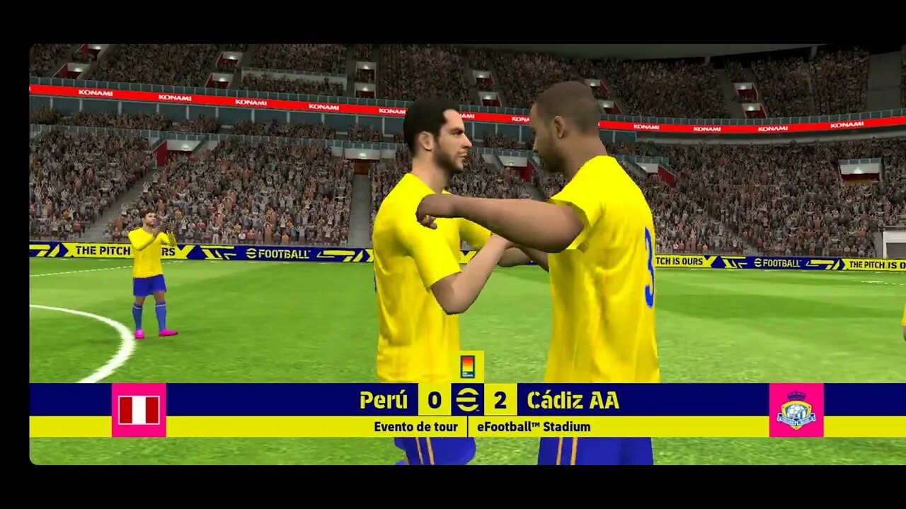 eFootball: PERÚ vs CÁDIZ AA - Entretenimiento Digital 3.0