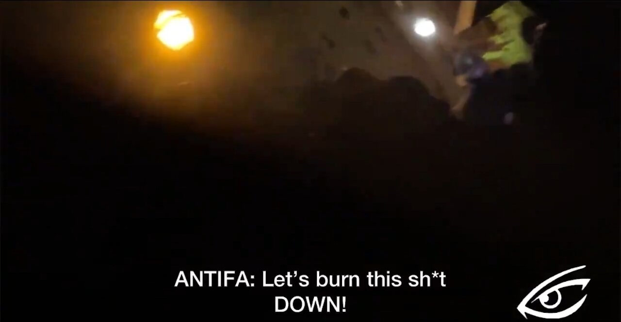 Antifa Secretly Recorded Calling For Arson