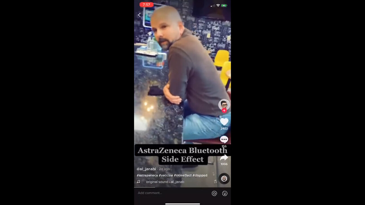 AstraZeneca Bluetooth side effect!