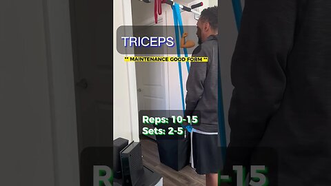 Fit Trader Movement of the day: Activate Your Triceps 💪🏾💪🏾 #mv3trader #fitfam