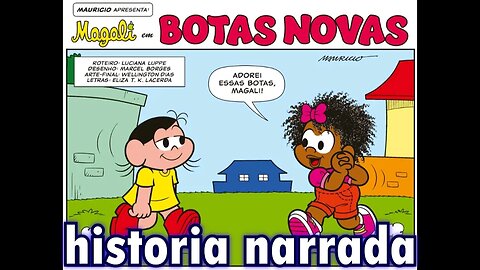 Magali em-Botas novas | Gibis do Rapha