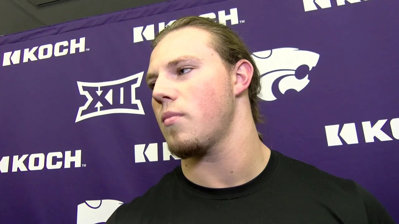 Kansas State Football | Wyatt Hubert Interview | October 22, 2019