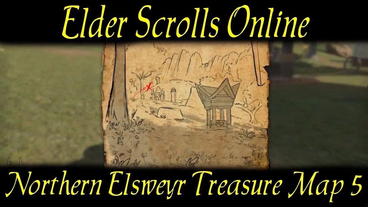 Northern Elsweyr Treasure Map 5 [Elder Scrolls Online] ESO