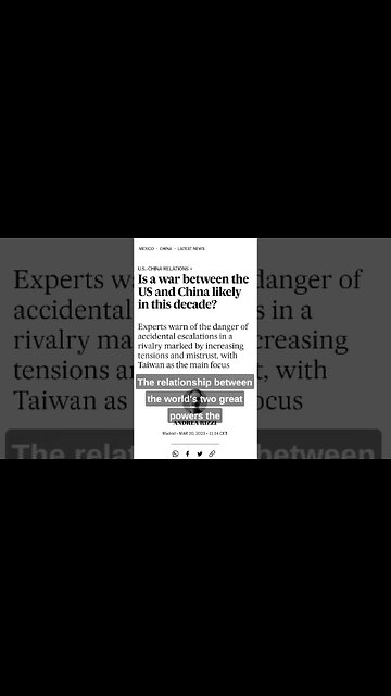 War between China and USA #shorts