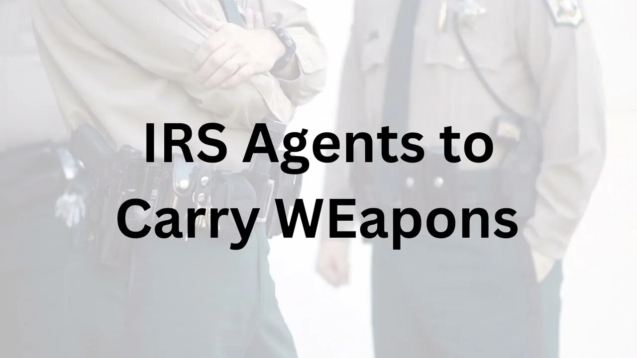 IRS Hiring Armed Special Agents to Investigate Financial Crimes