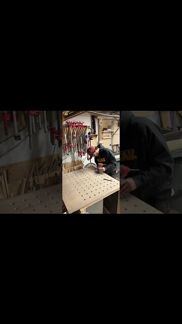 New bench top #woodworking #shorts #shortvideo #subscribe #trending #reels