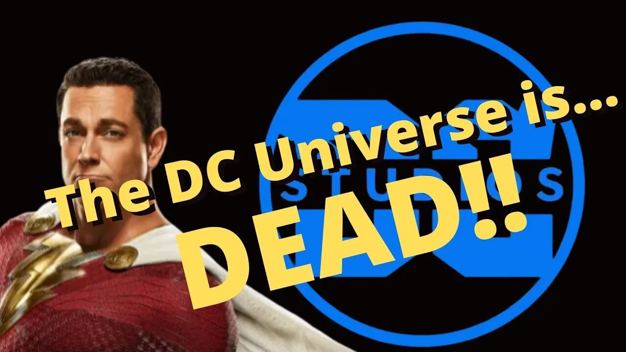 The DC movie universe is officially DEAD!! - Shazam 2 BOMBS!!!